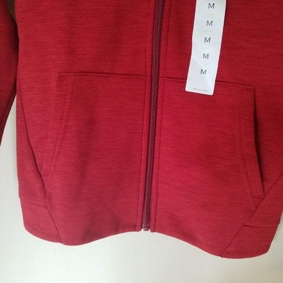 Champion C9 Boys Textured Tech Fleece Full Zip Hoodie, size M(8-10) - Picture 3 of 5